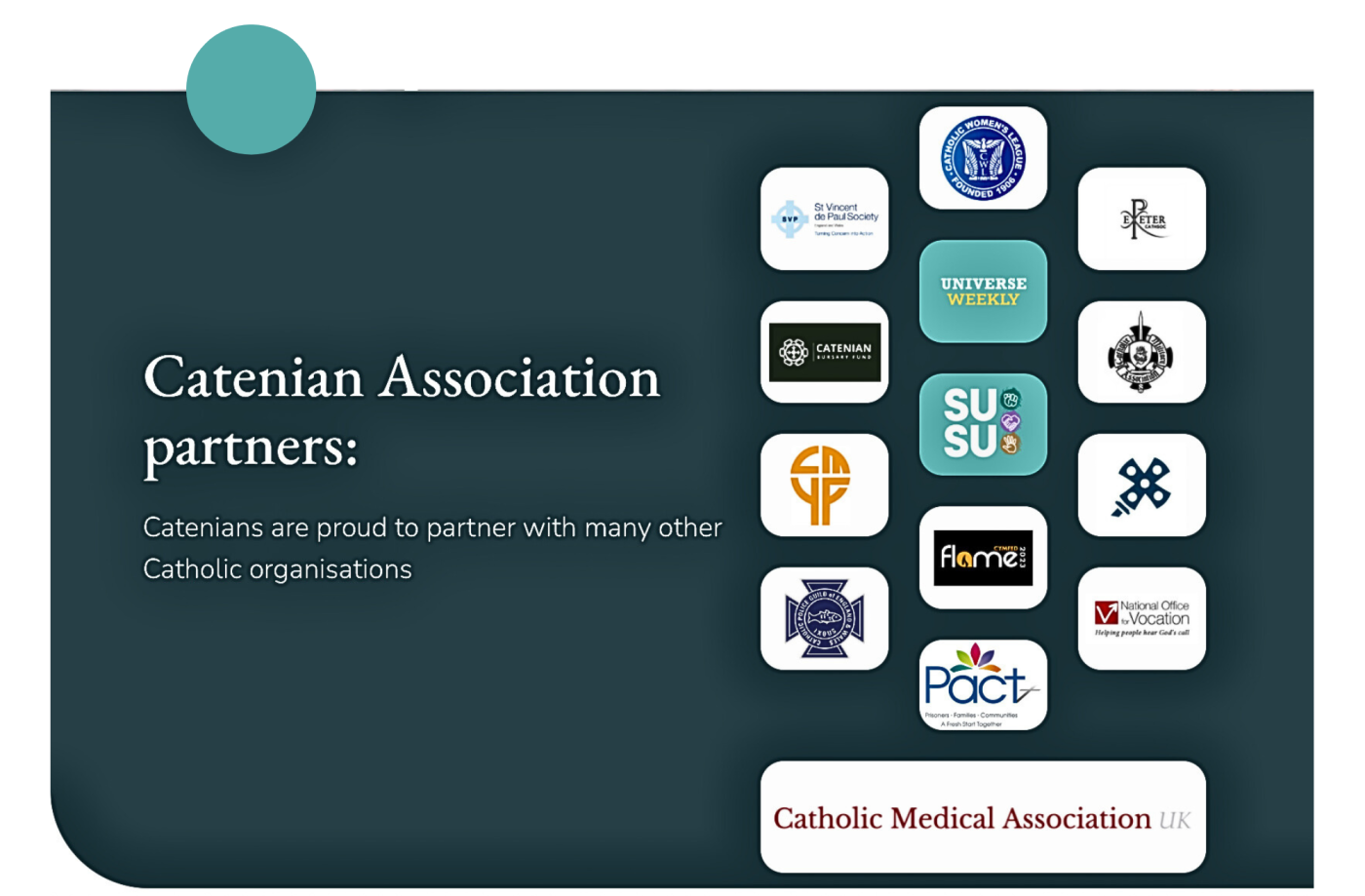 Catenian Association partners
